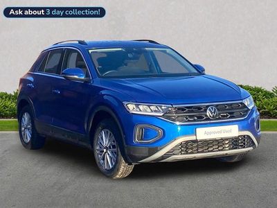 Blue Used 2022 VW T-Roc Life SUV | £17,925 (Good price)