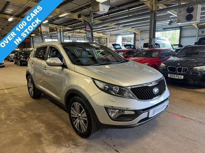 Używany Kia Sportage 134 KM (98 kW) 2015 Srebrny SUV