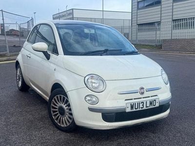 White Used 2013 Fiat 500 Lounge Hatchback | £2,250 (Fair price)