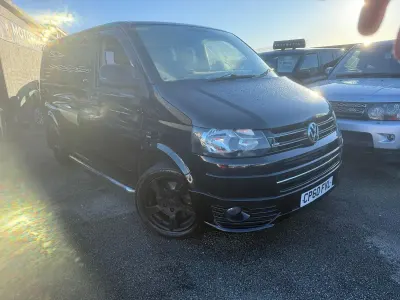 Used VW T5 180 HP (132 kW) 2010 Black Van