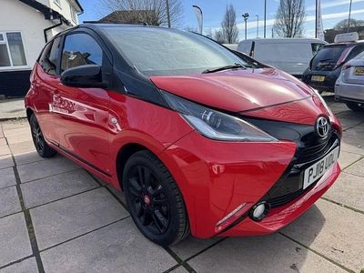 Used Toyota Aygo X-cite 68 HP (50 kW) 2018 Red Hatchback