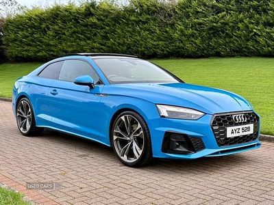 Blue Used 2020 Audi A5 S-Line Coupe | £18,750 (A bit pricey)