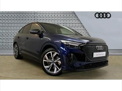 Used Audi Q4 Sportback e-tron Comfort 219 kW (299 HP) 2023 Blue SUV