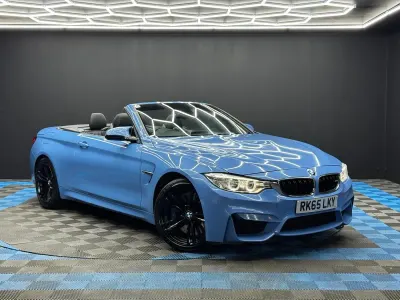 Used BMW M4 Cabriolet 2015 Blue Cabriolet