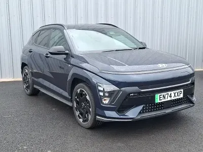 Gebraucht Hyundai Kona N Line 160 kW (218 PS) 2025 Blau SUV