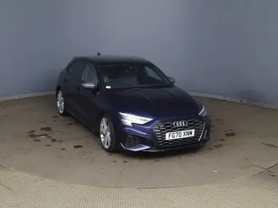 Used Audi S3 Sportback Business 2020 Blue Hatchback