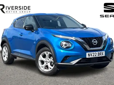 Used Nissan Juke N-Connecta 114 HP (83 kW) 2022 Blue SUV