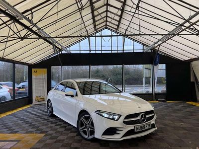 Used Mercedes A200 AMG line 163 HP (119 kW) 2019 White Sedan