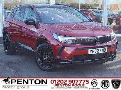 Used Vauxhall Grandland X GS Line 130 HP (95 kW) 2022 Red SUV