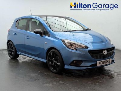 Used Vauxhall Corsa SRi 90 HP (66 kW) 2019 Blue Hatchback