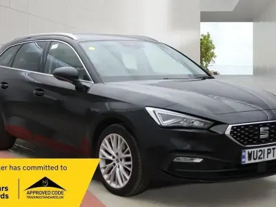 Second-hand Seat Leon XCELLENCE 150 CP (110 kW) 2021 Negru Break