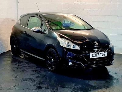 Black Used 2017 Peugeot 208 Prestige Hatchback | £6,495 (Fair price)