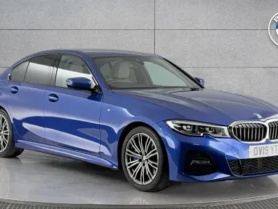 Used BMW 330 M Sport 254 HP (186 kW) 2019 Blue Sedan