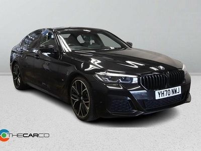 Used BMW 520 M Sport 2021 Black Sedan