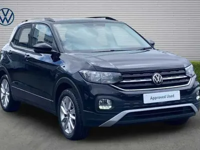 Usado VW T-Cross SE 95 HP (69 kW) 2021 Preto SUV