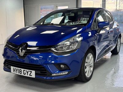 Used Renault Clio IV Dynamique 2018 Blue Hatchback