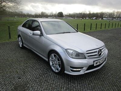 Used Mercedes C250 AMG 2013 Silver Sedan