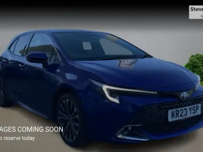 Used Toyota Corolla Design 2023 Blue Hatchback