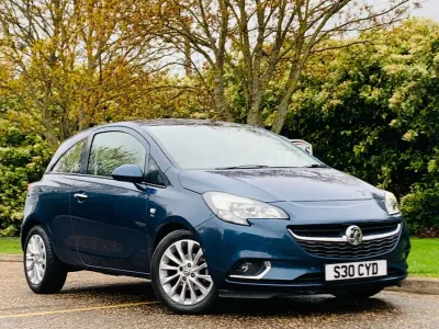 Used Vauxhall Corsa 90 HP (66 kW) 2015 Blue Hatchback