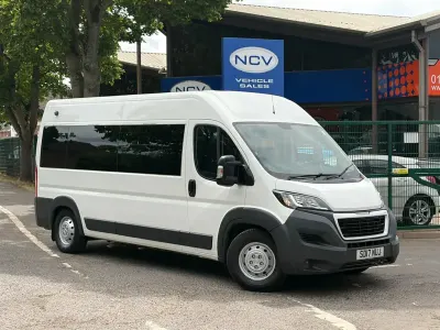 Used Peugeot Boxer 130 HP (95 kW) 2017 White Van