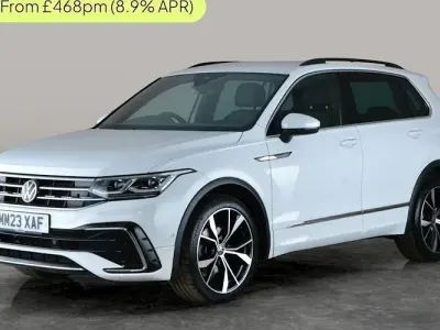 Used VW Tiguan R-line 150 HP (110 kW) 2023 White SUV
