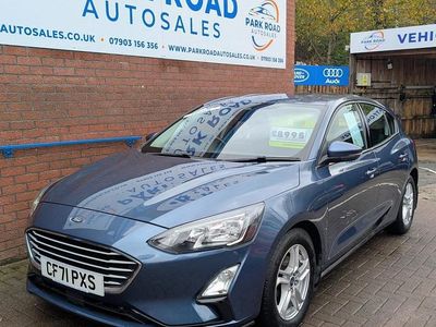 Used Ford Focus Zetec 125 HP (91 kW) 2022 Blue Hatchback