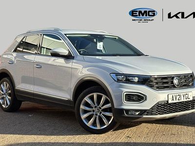 Used VW T-Roc SEL 150 HP (110 kW) 2021 Silver SUV
