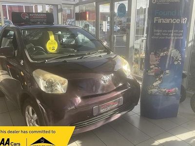 Mauve/purple Used 2010 Toyota iQ Hatchback | £2,995 (A bit pricey)