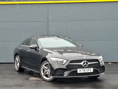 Used Mercedes CLS350 AMG Line Premium Plus 286 HP (210 kW) 2018 Black Sedan