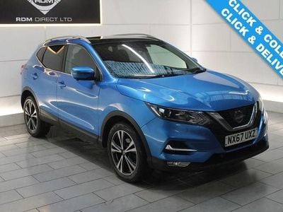 Used Nissan Qashqai N-Connecta 110 HP (80 kW) 2017 Blue SUV