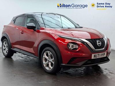 Used Nissan Juke N-Connecta 2021 Red SUV