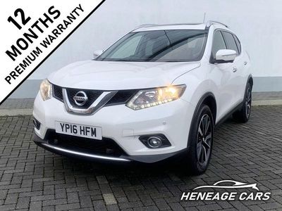 White Used 2016 Nissan X-Trail N-TEC SUV | £8,400 (Fair price)