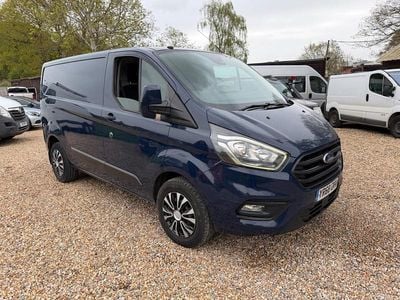 Used Ford Transit Custom Trend 130 HP (95 kW) 2018 Blue Van