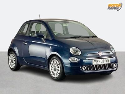 Used Fiat 500 Lounge 70 HP (51 kW) 2020 Blue Hatchback