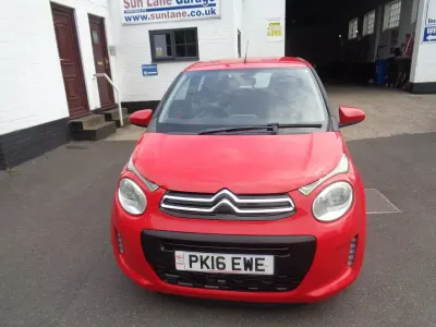 Used Citroën C1 Feel 82 HP (60 kW) 2016 Red Hatchback