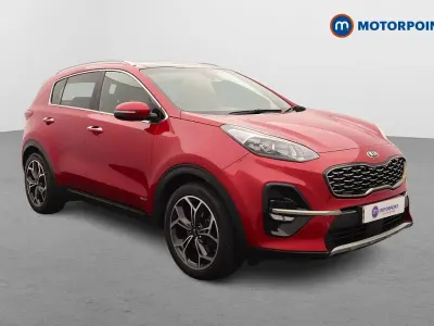 Używany Kia Sportage GT-Line S 177 KM (130 kW) 2021 Czerwony SUV