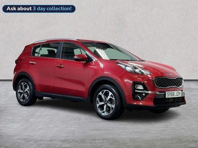 Used Kia Sportage 130 HP (95 kW) 2018 Red SUV