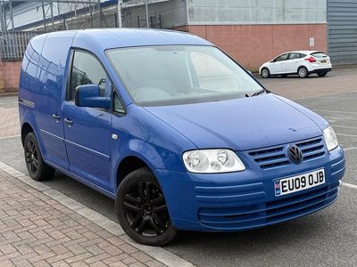 Used VW Caddy 69 HP (50 kW) 2009 Blue MPV