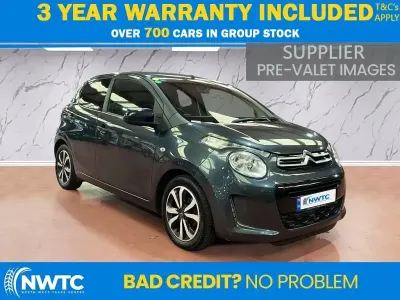 Używany Citroën C1 Flair 82 KM (60 kW) 2016 Szary Hatchback