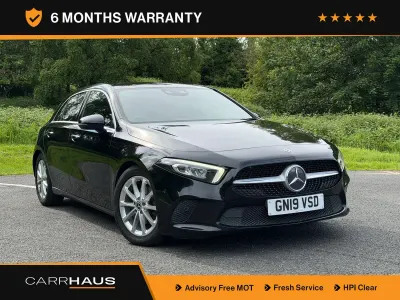 Used Mercedes A180 Premium 116 HP (85 kW) 2019 Black Hatchback