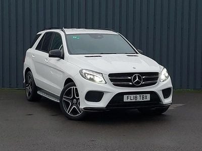 White Used 2018 Mercedes GLE250 AMG SUV | £21,998 (Fair price)