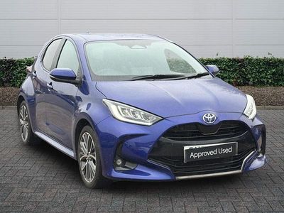Used Toyota Yaris Hybrid 2024 Blue Hatchback