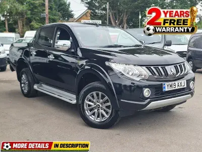 Used Mitsubishi L200 181 HP (133 kW) 2019 Black Pickup