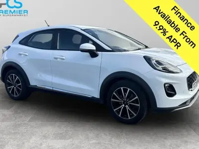 Used Ford Puma Titanium 2023 Frozen white (premium paint) SUV