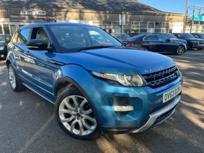 Used Land Rover Range Rover evoque Dynamic 190 HP (139 kW) 2013 Blue SUV