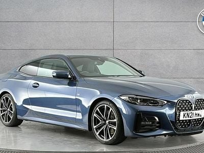 Blue Used 2021 BMW 420 M Sport Coupe | £26,950 (Expensive)