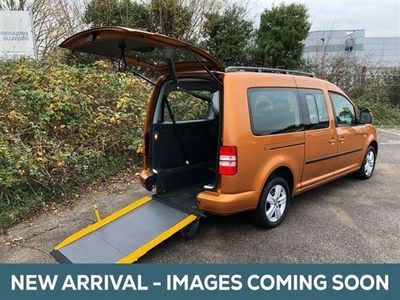 used VW Caddy Maxi C20 4 Seat Automatic Wheelchair Accessible Vehicle with Power Access Ramp & Tailgate