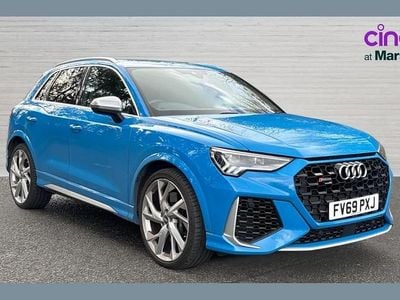 Used Audi RS Q3 Advanced 400 HP (294 kW) 2020 Blue SUV
