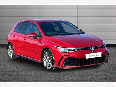 Used VW Golf VIII R-line 147 HP (108 kW) 2021 Red Hatchback