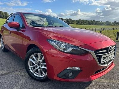 Red Used 2014 Mazda 3 Hatchback | £6,195 (Fair price)